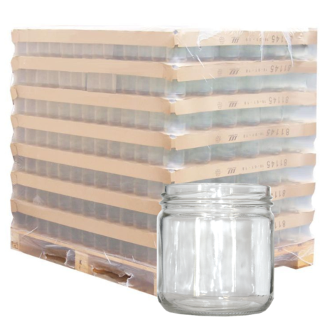 Pot verre 390ml Chonig TO82, la palette de 2112 pots