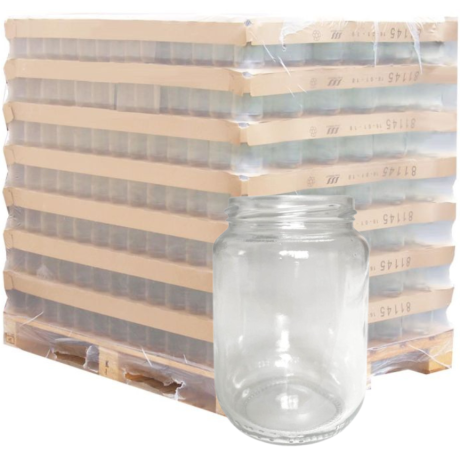 Pot verre 385ml TO63 sans réserve, LA PALETTE DE 2097 POTS