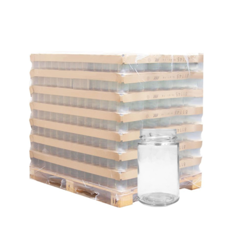 Palette de pot verre 221ml JUPE HAUTE/DEEP TO58, la palette de 3420