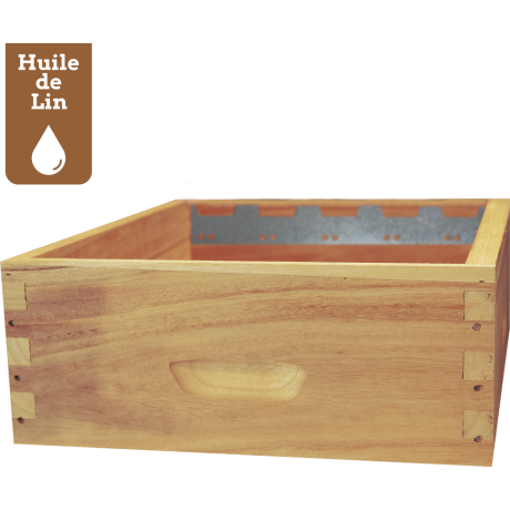 Haussette Dadant 6 GREENBEE-LIN en Paulownia impérial extralight, pour 5 cadres droits