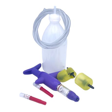 Pistolet drogueur avec réservoir