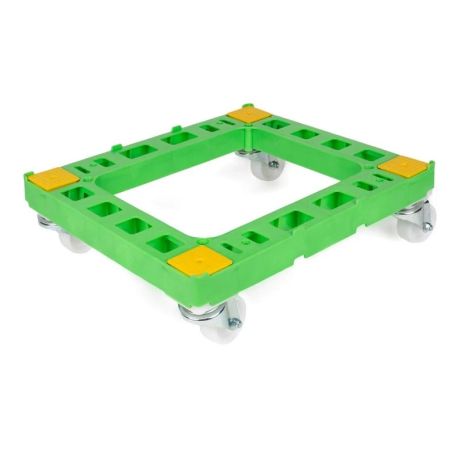 Plateau à roulettes pour hausses Dadant 10 cadres Plateau à roulettes pour hausses Dadant 10 cadres
