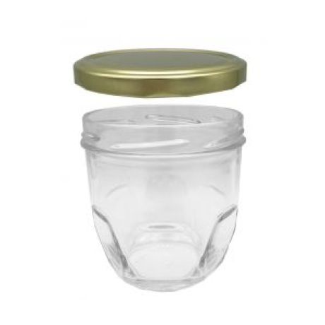 PACK de 12 Pots en verre 375ml SAMAP TO89 + capsules "Or"