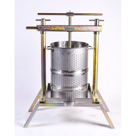 Pressoir/broyeur inox 70 litres professionnel