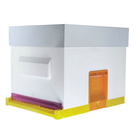 Ruche polystyrène Dadant 10 "JOLLY" QUARTI - COMPLETE 