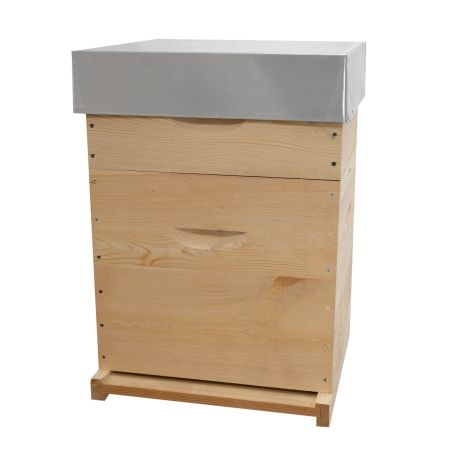 Ruche Voirnot BEEFRENCH en épicéa avec hausse