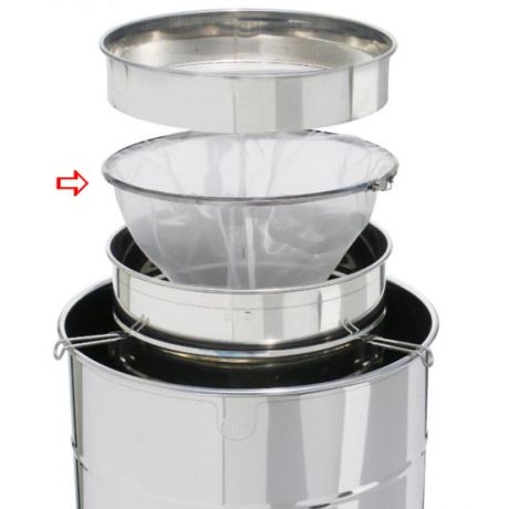 Sac de rechange pour tamis inox à crochets, diamètre 350/500 mm 