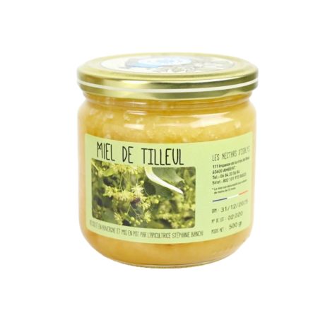 Miel de tilleul, le pot de 500g