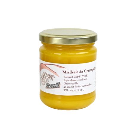 Miel de Pissenlit du Livradois Forez, Auvergne Rhône-Alpes, le pot de 250gr