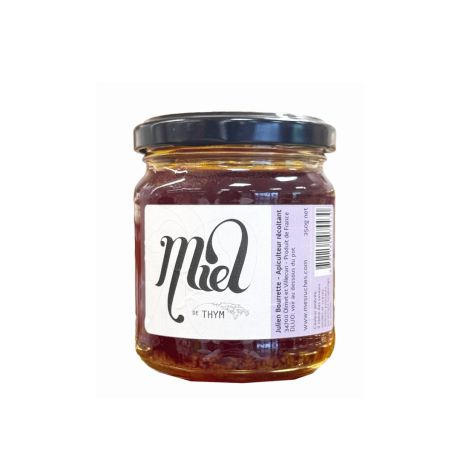 Miel de thym de l'Hérault, le pot de 250g