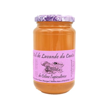 Miel de Lavande du Cantal, Auvergne Rhône-Alpes, le pot 500g