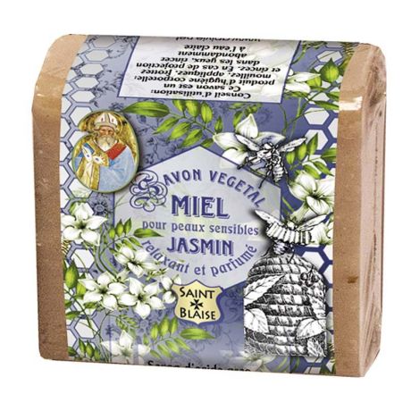 Savon au miel et Jasmin 100g, Apiphyt, le savon