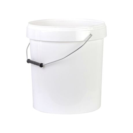 Seau blanc 21kg pour récolte et stockage du miel Seau blanc 21kg pour récolte et stockage du miel