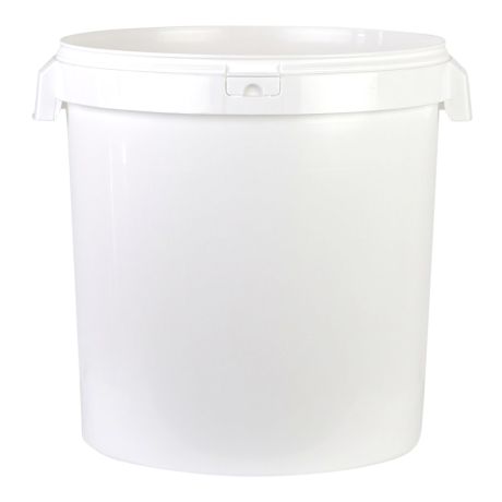 Seau blanc 40kg pour récolte et stockage du miel Seau blanc 40kg pour récolte et stockage du miel