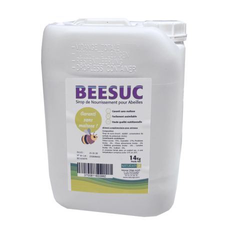 Sirop BEESUC, le bidon de 14Kg