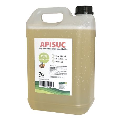 Sirop pour abeilles APISUC, le bidon de 7kg