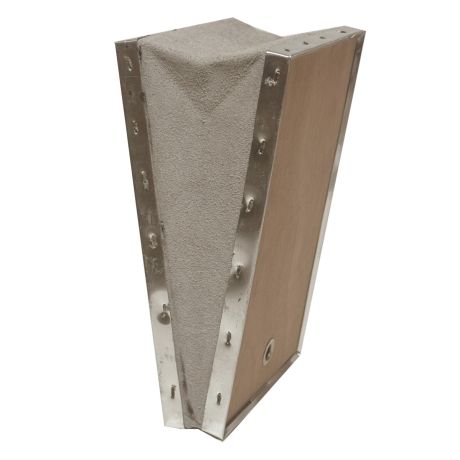 Soufflet bois et cuir pour enfumoir