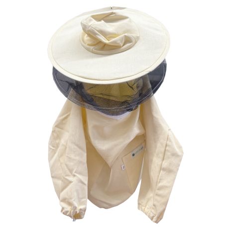 Vareuse NATURAPI enfant avec chapeau rond amovible, Taille 116cm