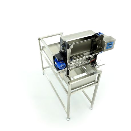 Machine à désoperculer NATURAPRO MD2 CLASSIC avec stand 1500mm pour presse à opercules 