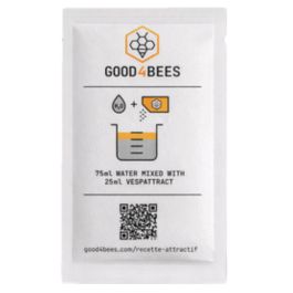 Attractif pour piège à frelon asiatique GOOD4BEES, le sachet de 25ml