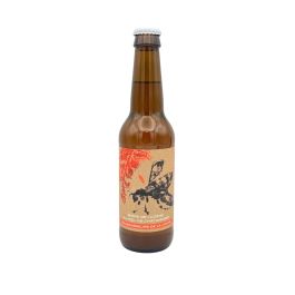 Bière artisanale MELINA au miel de chataignier de Lozère 5.5°, la bouteille de 33cl