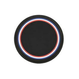Capsules Noir mat avec ruban tricolore, le sachet de 36