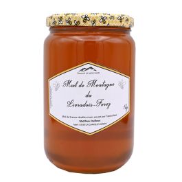 Miel de Montagne du Livradois Forez, le pot de 1kg
