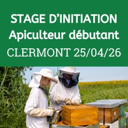 Stage d'initiation à l'apiculture, le samedi 25 avril 2026 - COMPLET