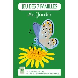 Jeu des 7 familles "Au jardin"