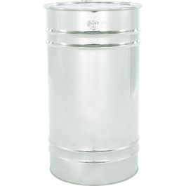 Fût en inox SAF 200L/280kg, à ouverture totale