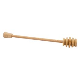 Grande cuillère à miel en hêtre tourné