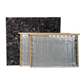 Pack isolation : 2 partitions + 1 couvre-cadres Isolant fibres recyclées