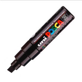 Marqueur POSCA PC8K pointe large biseautée - NOIR