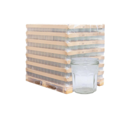 Palette de pot verre 324ml Ménage TO82 12 cotes, la palette de 1960 pots