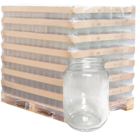 Pot verre 385ml TO63 sans réserve, LA PALETTE DE 2097 POTS
