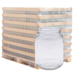 Pot verre 773ml ITALVEOLE TO82, la palette de 1064 pots