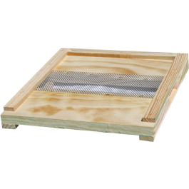 Plancher WAGNUC en bois avec aération partielle