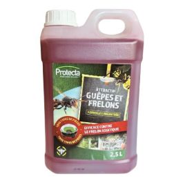 Attractif liquide pour guêpes et frelons PROTECTA, le bidon de 2,5 litres