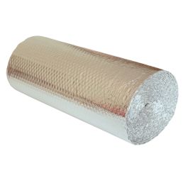 Rouleau d'isolant ECORUCHE réflechissant, SIMPLE bulle, le rouleau de 7.5m²