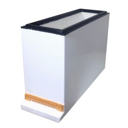 Ruchette polystyrène 3 cadres Dadant complète avec plancher aéré