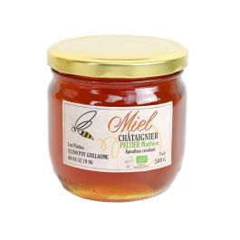 Miel de Châtaignier BIO, le pot 500g