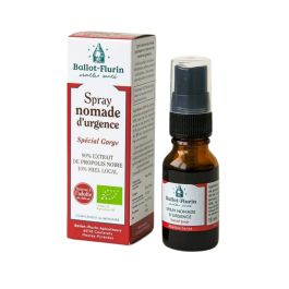 Spray nomade d'urgence à la propolis noire BIO, Ballot Flurin, le spray de 15ml