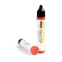 Stylo à cire liquide rouge pour décoration de bougie