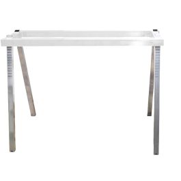 Option 4 pieds réglables - hauteur 800mm pour support de ruche en alu (Réf. 451060)