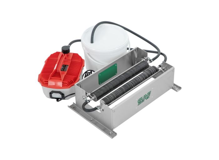 Machine à désoperculer à vapeur SAF pour l'apiculteur