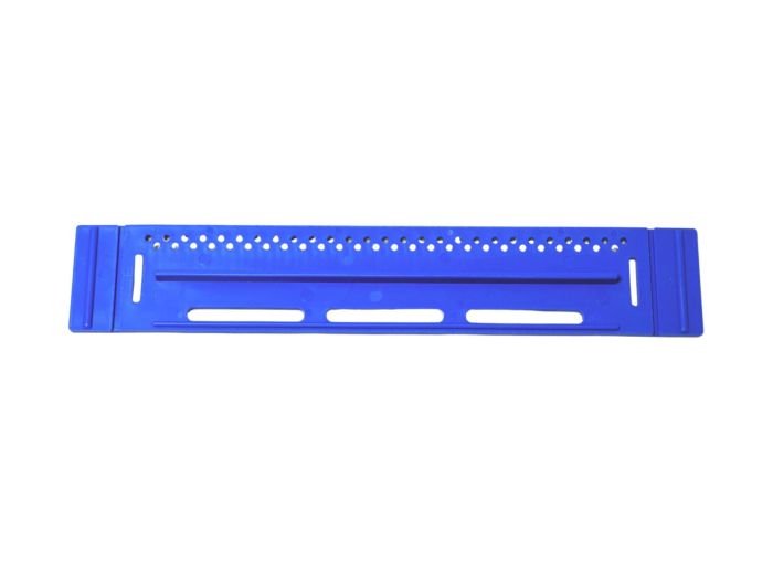 Porte anti frelon plastique bleu pour plateau Nicot et pour plateau bois, crée par Jacques Kemp