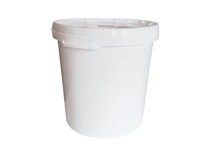 Seau en plastique alimentaire 32L, avec couvercle inviolable
