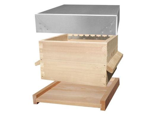 Ruche Warré basique en pin maritime