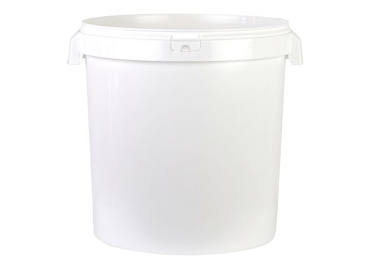 Seau blanc 40kg pour récolte et stockage du miel
