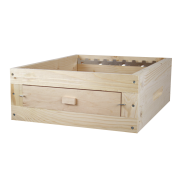 Hausse Dadant 10 Visio BEENATURE en épicéa, pour 9 cadres droits 